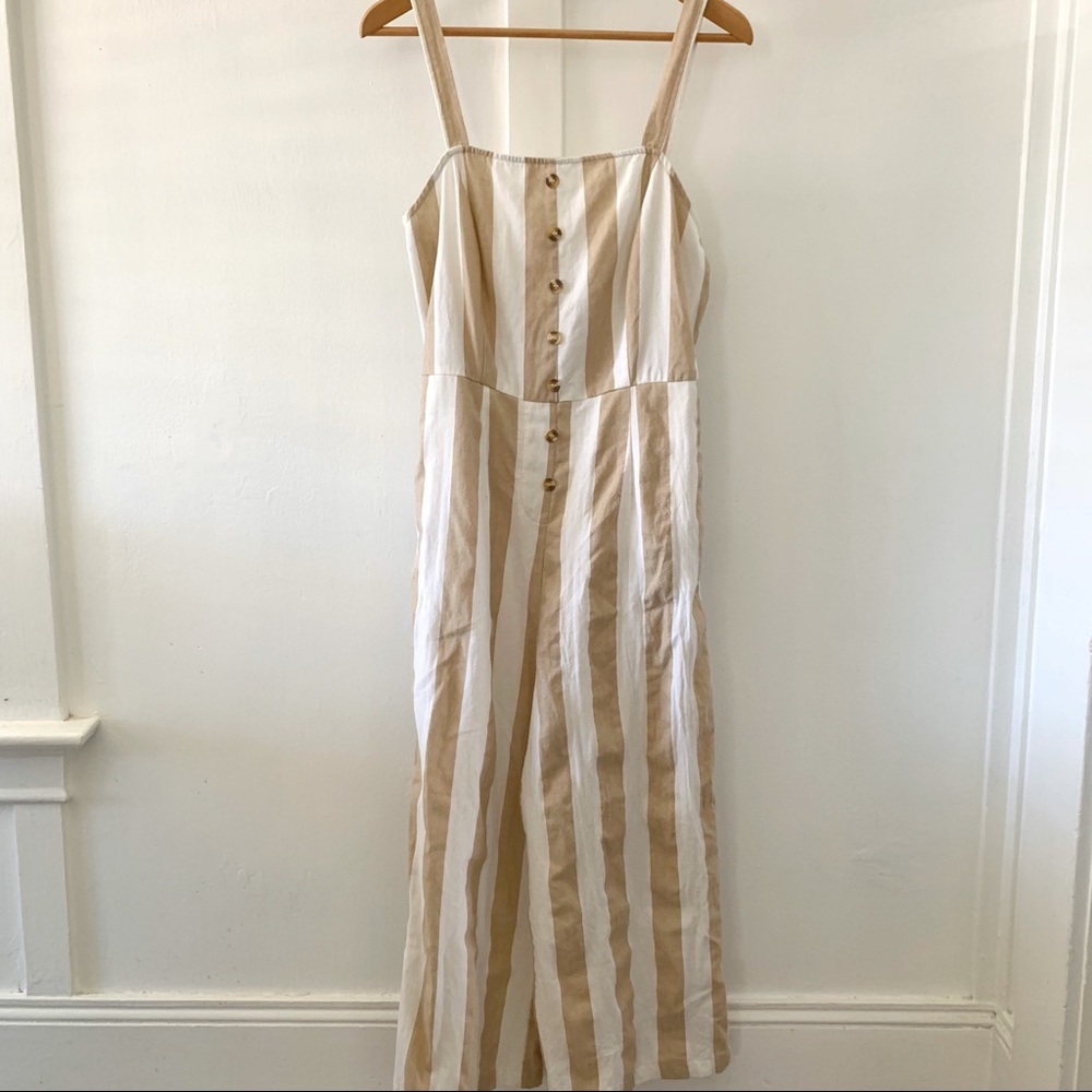 Striped pant romper!